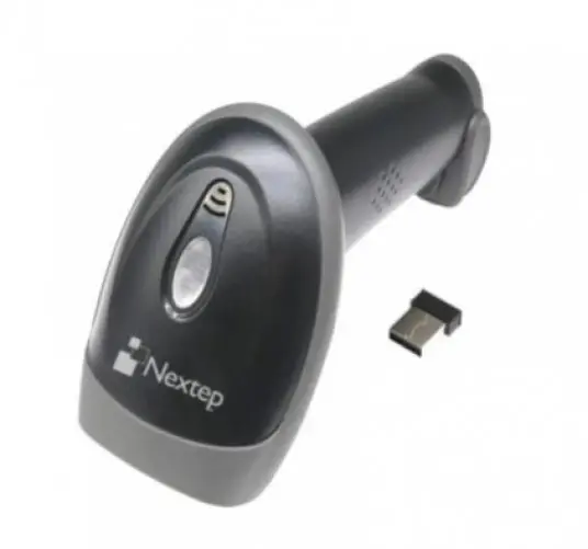 [NE-503i] Lector De Codigo De Barras Y Qr Nextep, Inalambrico, Negro, (ne-503i)