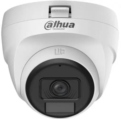[DH-HAC-T1A21N-U-IL-A] Camara Dahua Cctv, Domo, 2mp, Ir 25m, Exterior, Ip67, Microfono, Hdcvi X Plus