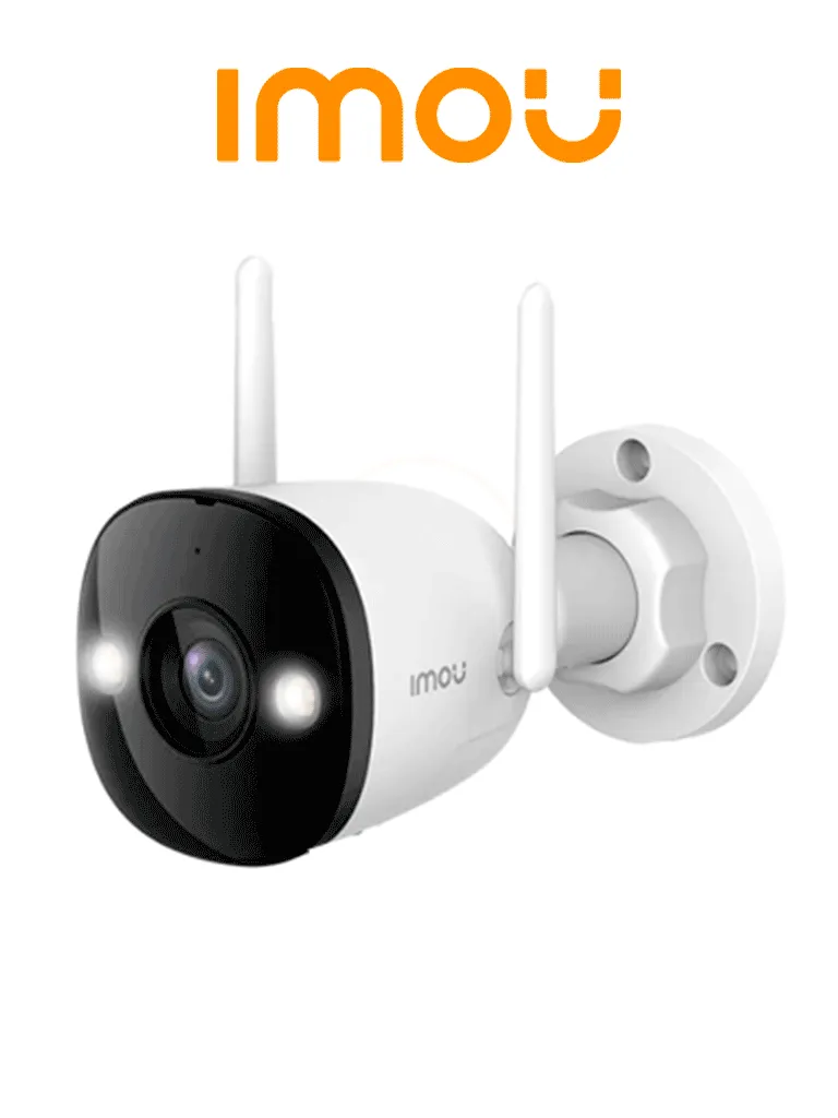 Cámara IP Bullet WiFi de 5MP tiene micrófono integrado, 102° de visión, H.265, lente de 2.8mm, detección de humanos, IR 30m, IP67 y ranura MicroSD. #TopIMOU, #ANIVIMOU