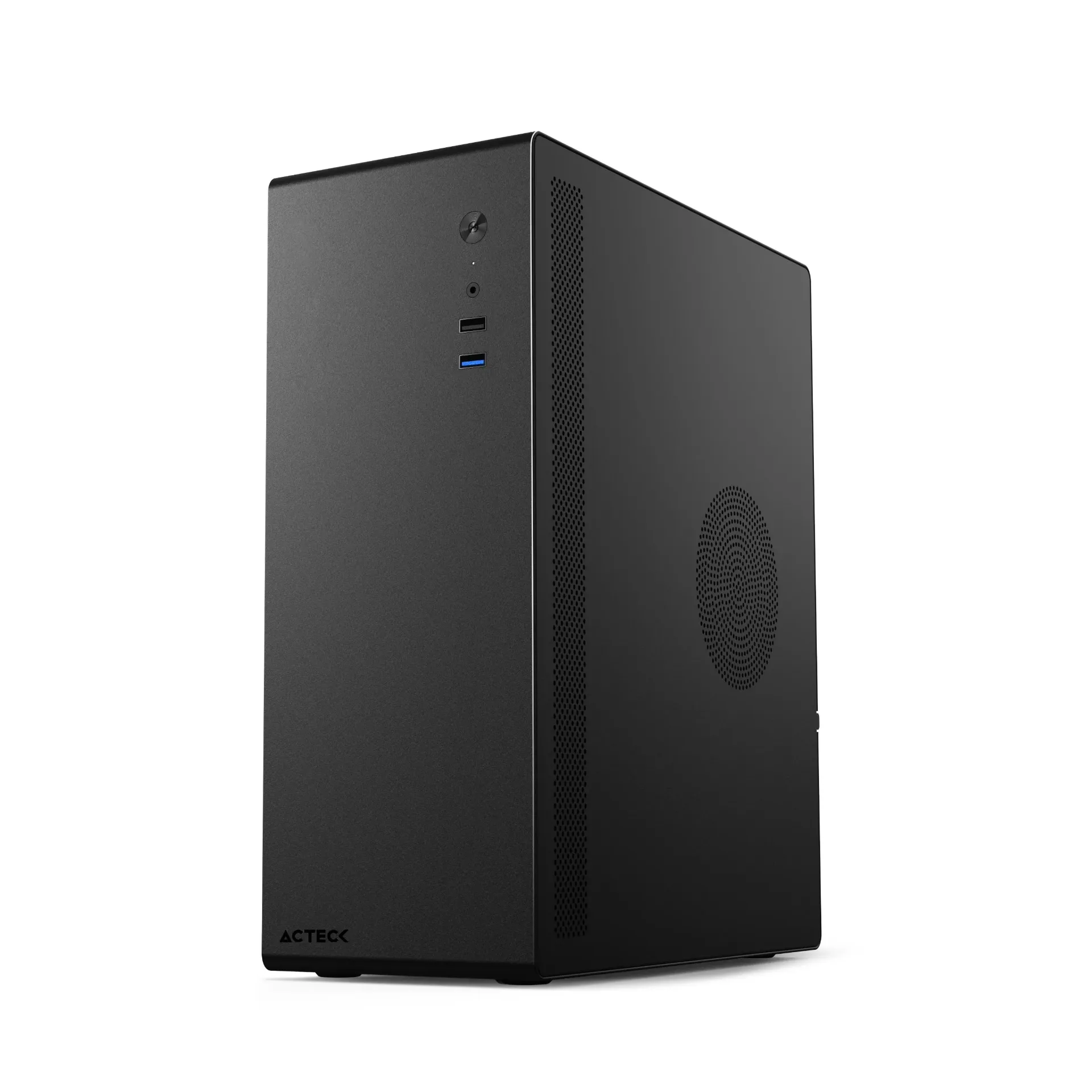 Gabinete Acteck Neuss Gi480 Micro-tower, Micro-atx/itx, Fuente 450w, Negro