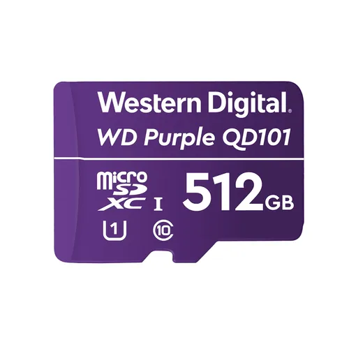 [WDD512G1P0C] Memoria Western Digital Wd Purple Sc Qd101 512 Gb, Clase 10
