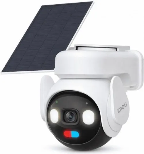 Camara Ip Imou, Domo, 5mp, Conexion Dual 4g + Wifi, Micro Sd, Audio Bidireccional, Sirena, Incluye Panel Solar